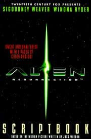 Tapa de Alien resurrection scriptbook