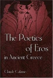 Tapa de The poetics of eros in Ancient Greece