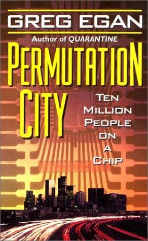 Tapa de Permutation city