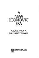 Tapa de A new economic era