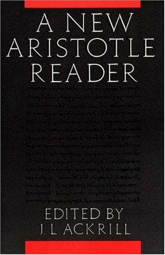 Tapa de A new Aristotle reader