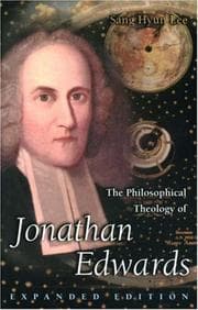 Tapa de The philosophical theology of Jonathan Edwards