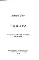 Tapa de Europa