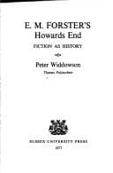 Tapa de E. M. Forster's Howards End