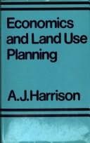 Tapa de Economics and land use planning