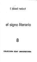 Tapa de El signo literario