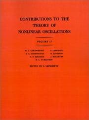 Tapa de Contributions to the Theory of Nonlinear Oscillations, Volume II. (AM-29) (Annals of Mathematics Studies)