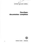 Tapa de Garcilaso, documentos completos
