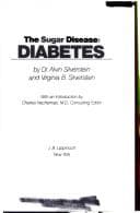 Tapa de The sugar disease