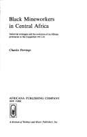 Tapa de Black mineworkers in central Africa