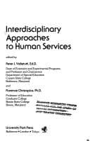 Tapa de Interdisciplinary approaches to human services