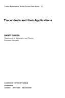 Tapa de Trace ideals and their applications