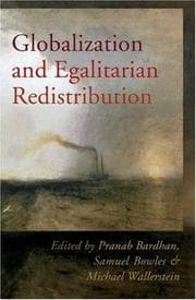 Tapa de Globalization and egalitarian redistribution