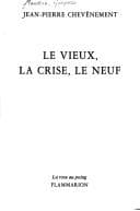 Tapa de Le vieux, la crise, le neuf
