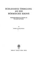 Tapa de Schlesiens Übergang an die böhmische Krone