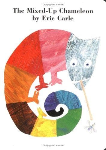 Tapa de The mixed-up chameleon