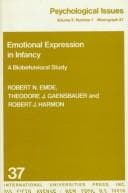 Tapa de Emotional expression in infancy