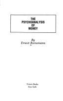 Tapa de The psychoanalysis of money