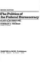 Tapa de The politics of the federal bureaucracy