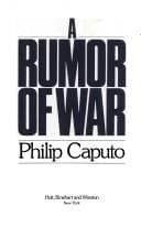 Tapa de A rumor of war