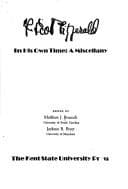 Tapa de F. Scott Fitzgerald in his own time