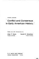 Tapa de Conflict and consensus in early American history