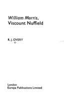 Tapa de William Morris, Viscount Nuffield