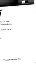 Tapa de Entusiastiske essays