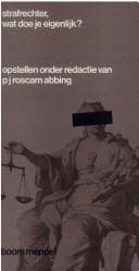 Tapa de Strafrechter, wat doe je eigenlijk?