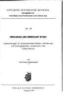 Tapa de Verfassung und Herrschaft in Isny