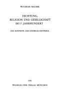 Tapa de Dichtung, Religion und Gesellschaft im 17. Jahrhundert