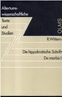 Tapa de Die hippokratische Schrift De morbis I