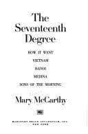 Tapa de The seventeenth degree