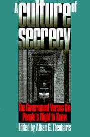 Tapa de A culture of secrecy
