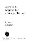 Tapa de Essays on the sources for Chinese history