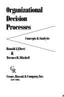 Tapa de Organizational decision processes