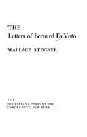 Tapa de The letters of Bernard DeVoto