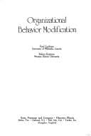 Tapa de Organizational behavior modification