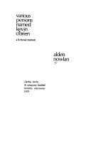 Tapa de Various persons named Kevin O'Brien