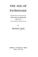 Tapa de The age of patronage