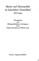 Tapa de Marine und Marinepolitik im kaiserlichen Deutschland 1871-1914