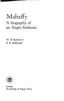 Tapa de Mahaffy: a biography of an Anglo-Irishman