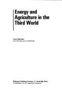 Tapa de Energy and agriculture in the third world