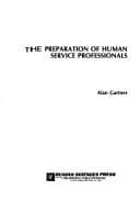 Tapa de The preparation of human service professionals