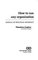 Tapa de How to run any organization