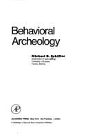 Tapa de Behavioral archeology