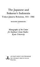 Tapa de The Japanese and Sukarno's Indonesia