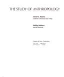 Tapa de The study of anthropology