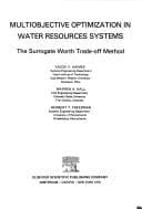 Tapa de Multiobjective optimization in water resources systems