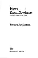 Tapa de News from nowhere